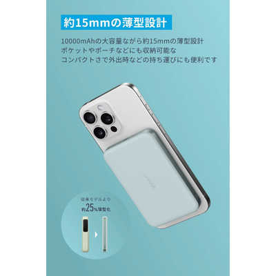 Anker MagGo Power Bank (10000mAh, 35W, For Apple Watch