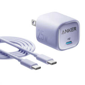 󥫡 Anker Japan ®Ŵ Anker Charger (25W) with USB-C  USB-C ֥ USB Power Deliveryб /1ݡȡ ѡץ B26561Q1