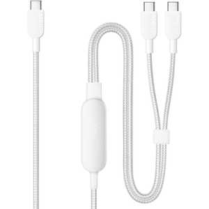 AJ[ Anker Japan Anker USB-C  USB-C P[u (2-in-1 A140W) 1.2m mUSB Power DeliveryΉn zCg A8895021