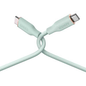 AJ[ Anker Japan Anker PowerLine III Flow USB-C  USB-C P[u 0.9m mUSB Power DeliveryΉn ~gO[ A8552N62