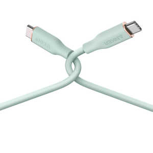 AJ[ Anker Japan Anker PowerLine III Flow USB-C  USB-C P[u 1.8m mUSB Power DeliveryΉn ~gO[ A8553N62