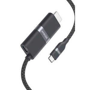 󥫡 Anker Japan Nano USB-C  HDMI ֥ (4K ѵץʥ 140W) 1.8m Type-C / HDMI / USB Power Deliveryб A87E1012