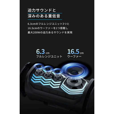 アンカー Anker Japan ブルートゥーススピーカー Soundcore Rave 3S
