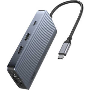 アンカー Anker Japan USB-C ハブ (8-in-1、 Triple Display) ブラック A83790A2 アンカー Anker Japan USB-C ハブ (8-in-1、 Triple Display) ブラック A83790A2