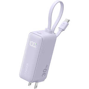 󥫡 Anker Japan ХХåƥ꡼ Power Bank (30W Fusion Built-In USB-C ֥) USB Power Deliveryб / 2ݡȡ ѡץ A1636NV3