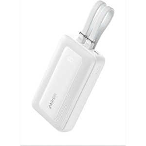 アンカー Anker Japan Zolo Power Bank (10000mAh 30W Built-In USB-C / Lightningケーブル) ホワイト A1680N21 アンカー Anker Japan Zolo Power Bank (10000mAh 30W Built-In USB-C / Lightningケーブル) ホワイト A1680N21