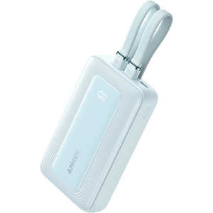 アンカー Anker Japan Zolo Power Bank (10000mAh 30W Built-In USB-C / Lightningケーブル) ブルー A1680N31 アンカー Anker Japan Zolo Power Bank (10000mAh 30W Built-In USB-C / Lightningケーブル) ブルー A1680N31