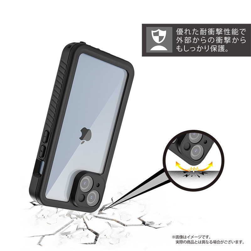 イミディア イミディア iPhone 15 防水防塵ケース(IP68) IMD-CA249WP IMD-CA249WP
