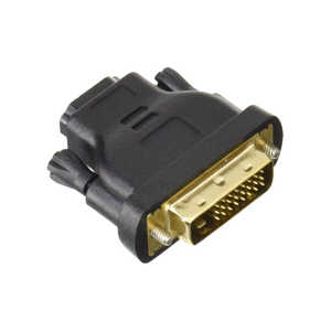 SSAサービス HDMI-DVI変換コネクタ (HDMI(メス)/DVI(オス)) ブラック SHDMFDVIM