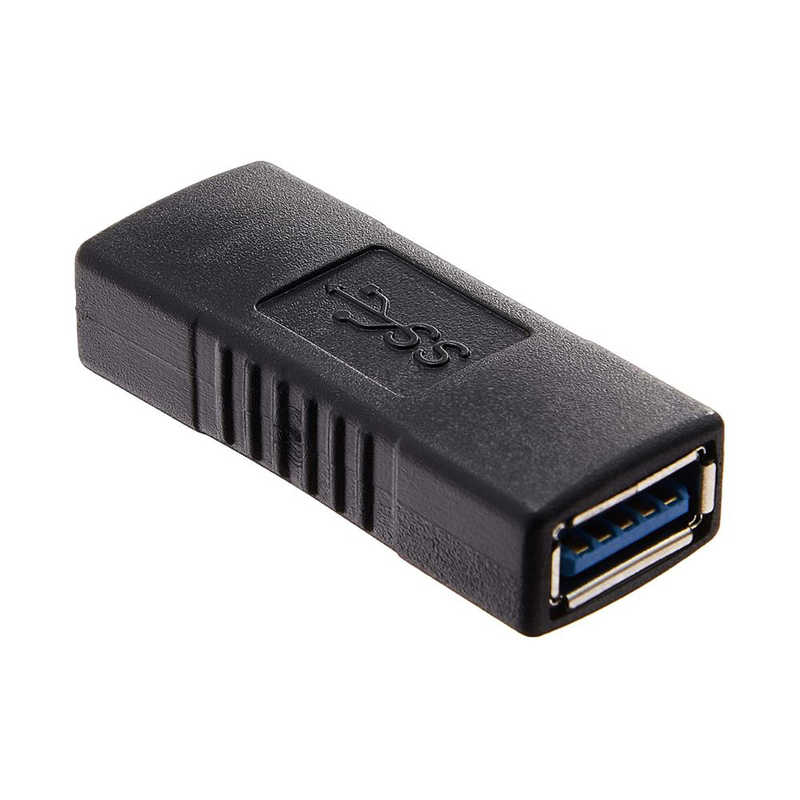 SSAサービス SSAサービス USB中継コネクタ [USB3.0 USB A(メス)/USB A(メス)] ブラック SUAFUAF3 SUAFUAF3