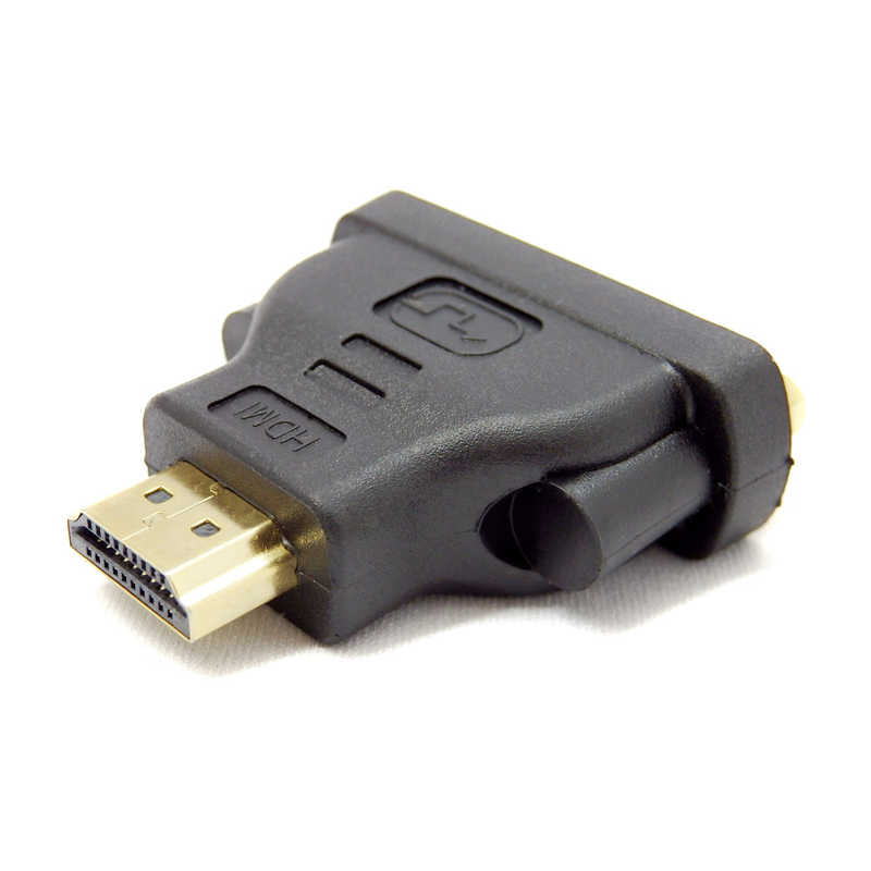SSAサービス SSAサービス DVI-HDMI変換コネクタ (HDMI(オス)/DVI(メス)) ブラック SDVIFHDMM SDVIFHDMM