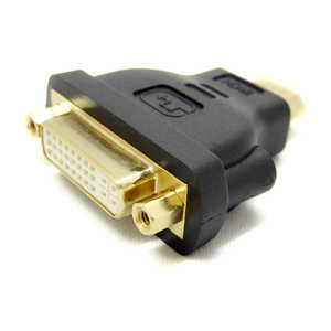 SSAサービス DVI-HDMI変換コネクタ (HDMI(オス)/DVI(メス)) ブラック SDVIFHDMM