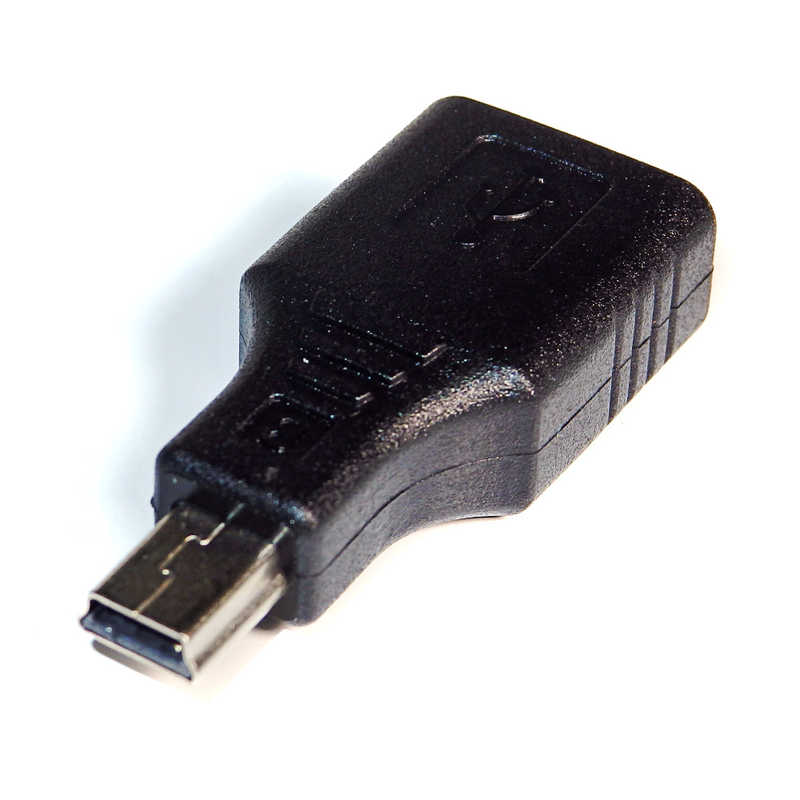 SSAサービス SSAサービス USB変換ホストコネクタ [miniUSB(オス)/USB A(メス)] ブラック SUAFMIHB SUAFMIHB