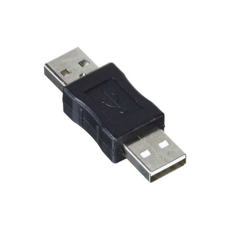 SSAサービス SSAサービス USB変換コネクタ [USB A(オス)/USB A(オス)] ブラック SUAMUAMB SUAMUAMB