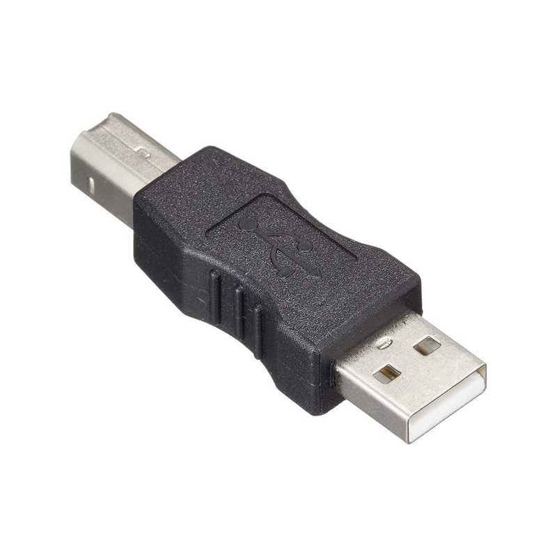 SSAサービス SSAサービス USB変換コネクタ [USB A(オス)/USB B(オス)] ブラック SUAM-UBM SUAM-UBM