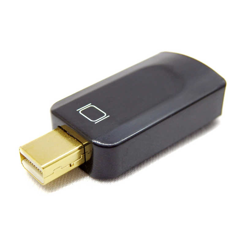 SSAサービス SSAサービス miniDISPLAYPORT変換コネクタ (miniDISPLAYPORT(オス)/HDMI(メス) ) ブラック SMDPMHDMAF SMDPMHDMAF