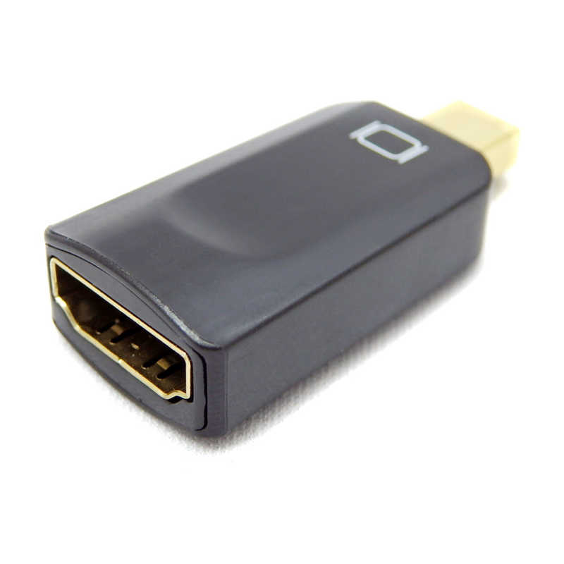 SSAサービス SSAサービス miniDISPLAYPORT変換コネクタ (miniDISPLAYPORT(オス)/HDMI(メス) ) ブラック SMDPMHDMAF SMDPMHDMAF