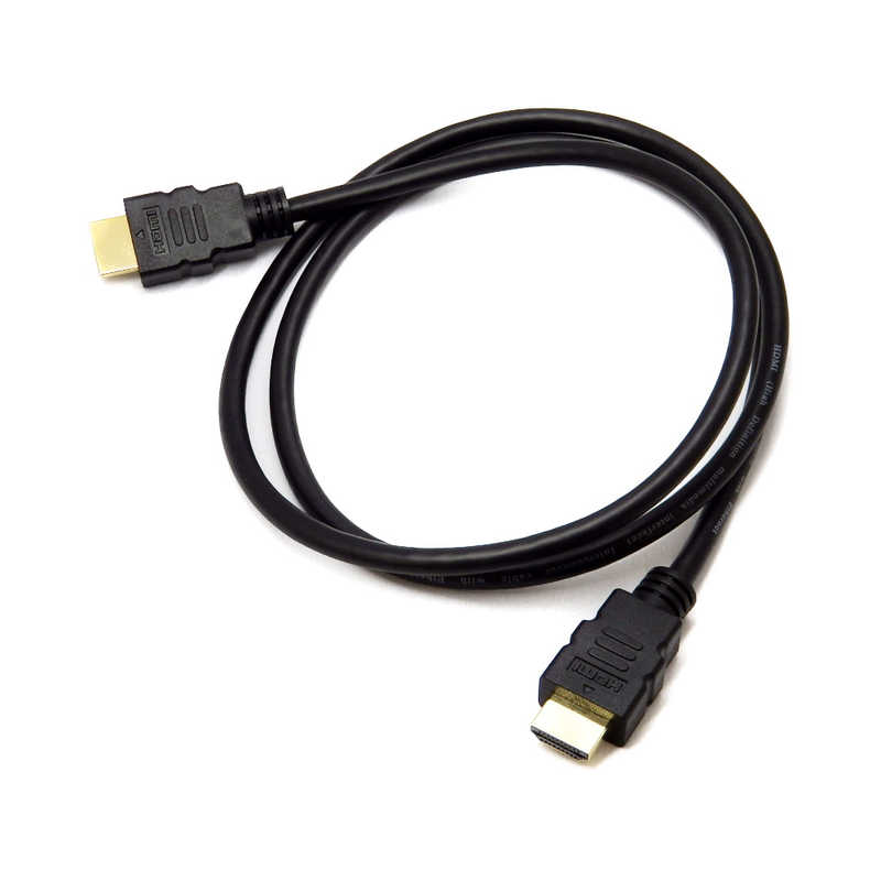 SSAサービス SSAサービス HDMIケーブル 2.0 ブラック [1m /HDMI⇔HDMI /スタンダードタイプ /4K対応] SHDMI1M2 SHDMI1M2