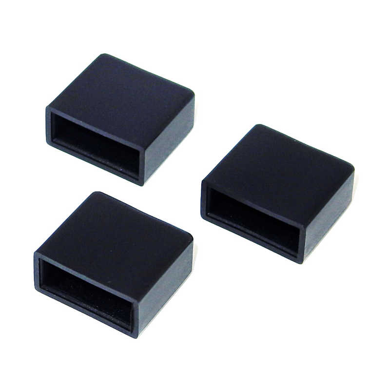 SSAサービス SSAサービス USBコネクタ(オス)用防塵カバー [USB A(オス)用 3個] ブラック SSC-19UAM SSC-19UAM