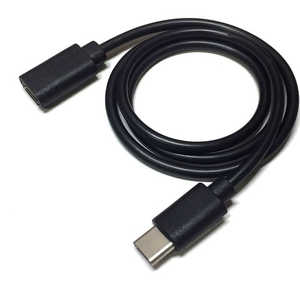 SSAサービス USB2.0 Type-C延長ケーブル 50cm SU2-TCE50BK SSAサービス USB2.0 Type-C延長ケーブル 50cm SU2-TCE50BK