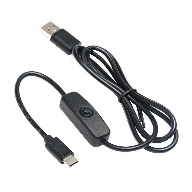 SSAサービス SSAサービス 0.9m[USB-C ⇔ USB-A]2.0ケーブル 充電 ON/OFFスイッチ付 ブラック SU2-TC90SW SU2-TC90SW