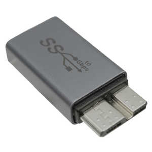 SSAサービス USB変換コネクタ microB(オス)-USB A(メス) ［Type-Aオス /microBオス］ ブラック SUAF-UAMR3