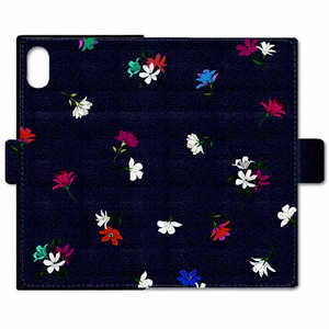 サムライワークス iPhone XR 6.1 手帳型ケースFull of flowers BLSQBKI9112(ネイヒ サムライワークス iPhone XR 6.1 手帳型ケースFull of flowers BLSQBKI9112(ネイヒ