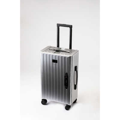 アンドフラット &.FLAT 折り畳めるキャリーケース ホワイト 【公式通販】