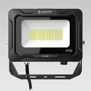 GOODGOODS LED投光器 30W 5000K昼白色 耐熱 ［LED /防水］ LD-30E