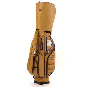 レゴリス ゴルフ用品 シェリフ キャディバッグ 9.5型 SHERIFF MUSTARD×DARK SMU-004CB レゴリス ゴルフ用品 シェリフ キャディバッグ 9.5型 SHERIFF MUSTARD×DARK SMU-004CB