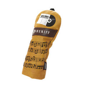 レゴリス ミュージックシリーズ ヘッドカバー ユーティリティー用 SHERIFF MUSTARD×DARK SMU-004HC レゴリス ミュージックシリーズ ヘッドカバー ユーティリティー用 SHERIFF MUSTARD×DARK SMU-004HC