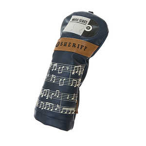 レゴリス シェリフ ミュージックシリーズ ヘッドカバー フェアウエイ用 SHERIFF NAVY×CAMEL SMU-004HC レゴリス シェリフ ミュージックシリーズ ヘッドカバー フェアウエイ用 SHERIFF NAVY×CAMEL SMU-004HC