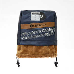 レゴリス ミュージックシリーズ ヘッドカバー アイアン用 SHERIFF NAVY×CAMEL SMU-004HC レゴリス ミュージックシリーズ ヘッドカバー アイアン用 SHERIFF NAVY×CAMEL SMU-004HC