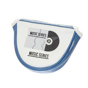 レゴリス シェリフ ミュージックシリーズ ヘッドカバー パター用 マレット型 SHERIFF WHITE×TURQUOISE SMU-004HC レゴリス シェリフ ミュージックシリーズ ヘッドカバー パター用 マレット型 SHERIFF WHITE×TURQUOISE SMU-004HC