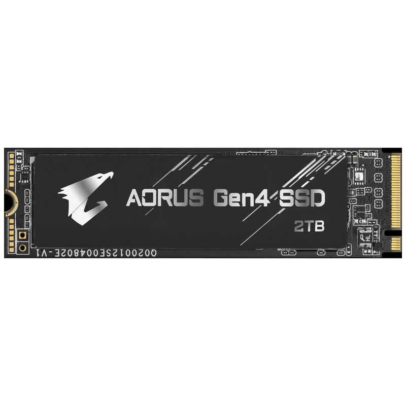 GIGABYTE GIGABYTE 内蔵SSD PCI-Express接続 AORUS Gen4 [2TB /M.2]｢バルク品｣ GPAG42TB GPAG42TB