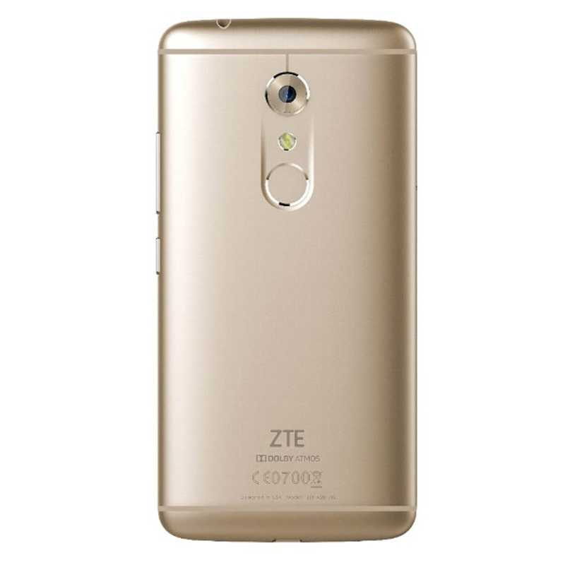 ZTE ZTE SIMフリースマートフォン イオンゴールド Android M･5.5型･メモリ/ストレージ:4GB/64GB nano×2 AXON7IONGOLD AXON7IONGOLD