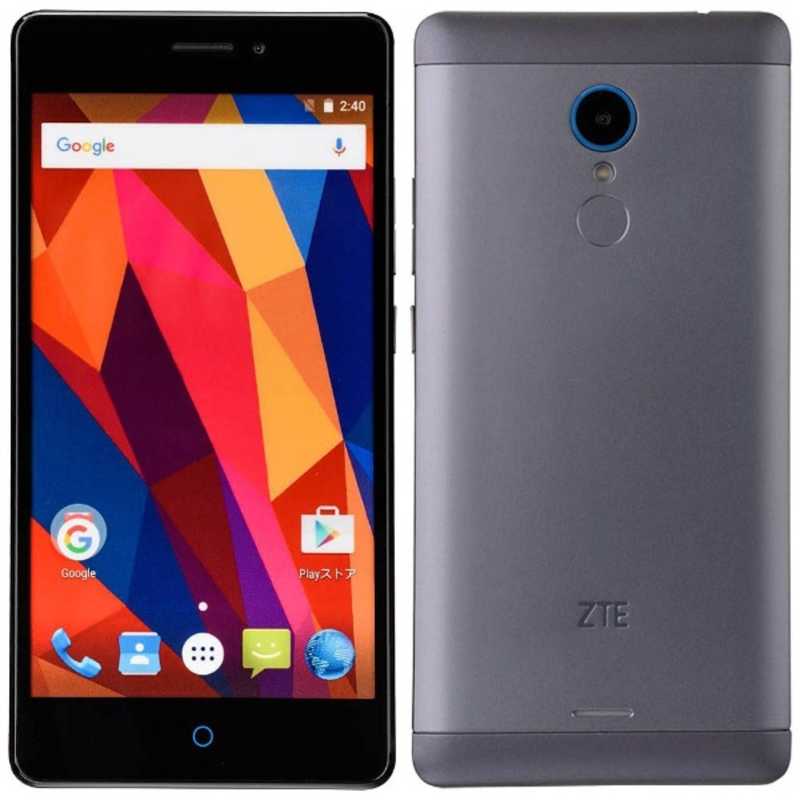 ZTE ZTE SIMフリースマートフォン グレー Android 5.1･5.5型･メモリ/ストレージ:2GB/16GB nanoSIM SIMフリースマートフォン グレー BLADEV580GRAY BLADEV580GRAY