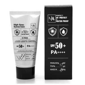 NULLウォータープルーフ日焼け止めジェル(顔 & からだ用) 40g NULLウォータープルーフ日焼け止めジェル(顔 & からだ用) 40g