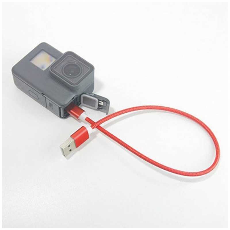 GLIDER GLIDER HERO5/HERO5Session用 USB-C (RED) GLD9580 GO212 GO212