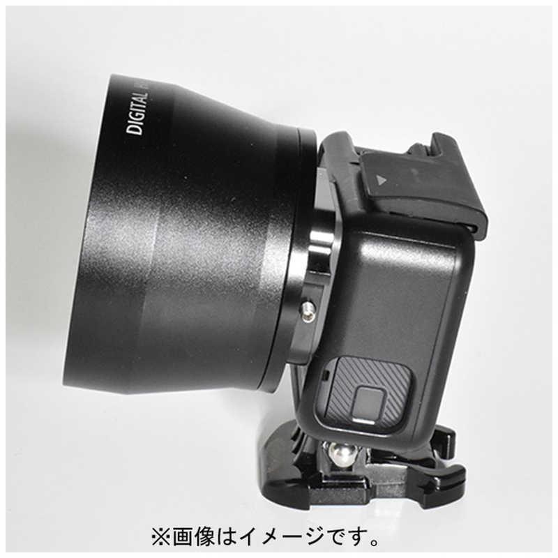 GLIDER GLIDER GoPro HERO6用 52mm望遠レンズ GLD9795 MJ27-52 MJ27-52