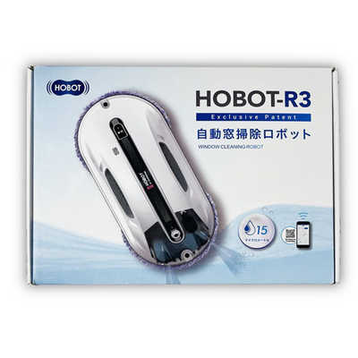 HOBOT 自動窓拭きロボット 拭くタイプ(水拭き・乾拭き) ［吸引＋