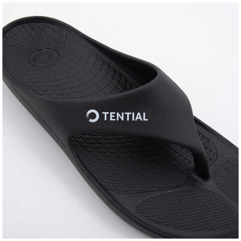 TENTIAL TENTIAL Recovery Sandal(リカバリーサンダル) Conditioning Flip flop(Mサイズ) ブラック 100200000001 100200000001
