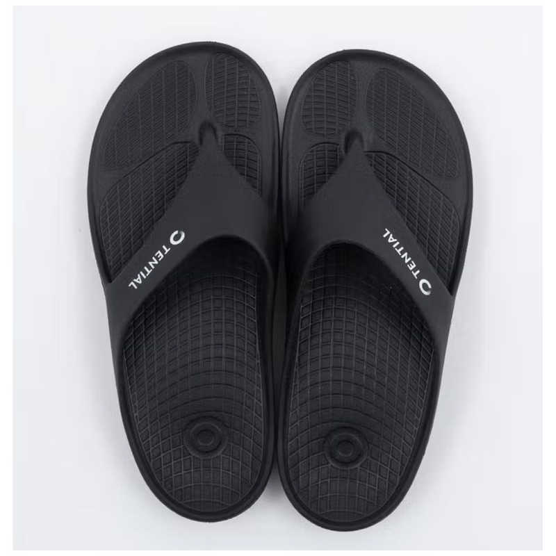 TENTIAL TENTIAL Recovery Sandal(リカバリーサンダル) Conditioning Flip flop(Lサイズ) ブラック 100200000002 100200000002