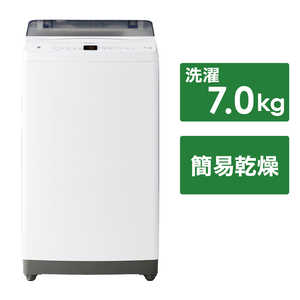 ハイアール 全自動洗濯機 洗濯7.0kg JWU70B