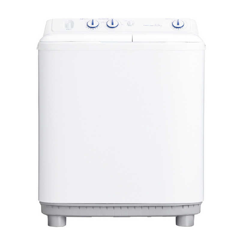 ハイアール ハイアール 二槽式洗濯機 洗濯5.5kg JW-W55G-W ホワイト JW-W55G-W ホワイト