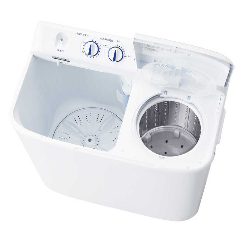 ハイアール ハイアール 二槽式洗濯機 洗濯5.5kg JW-W55G-W ホワイト JW-W55G-W ホワイト