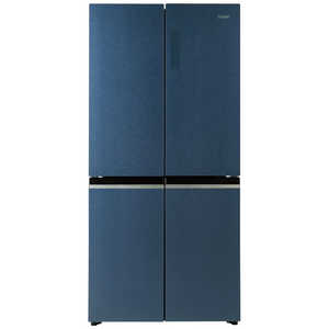 ハイアール 冷蔵庫 4ドア 470L フレンチドア(観音開き) 幅83cm ブルーイッシュグレー JR-GX47B-H ハイアール 冷蔵庫 4ドア 470L フレンチドア(観音開き) 幅83cm ブルーイッシュグレー JR-GX47B-H