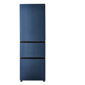 ハイアール 冷蔵庫 3ドア 375L 右開き 幅59.5cm ブルーイッシュグレー JR-CVM38A-H