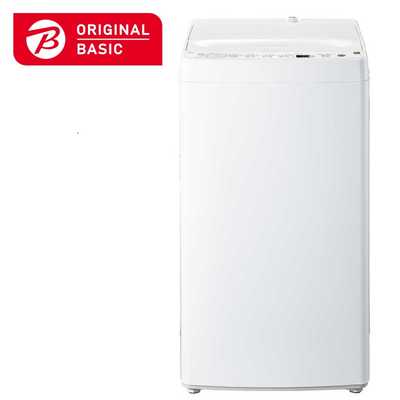 ORIGINALBASIC 全自動洗濯機 洗濯5.0kg ホワイト BW-50A-W の通販