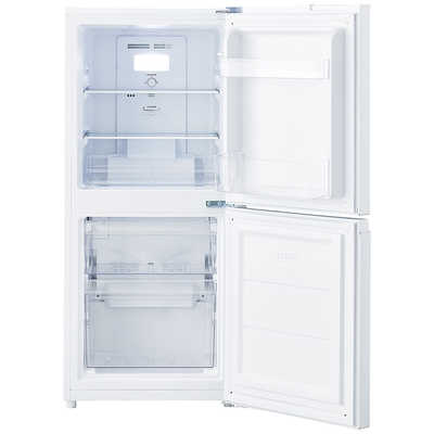 ビックアイデア 冷蔵庫 2ドア 121L 右開き 幅49.5cm ホワイト BIT
